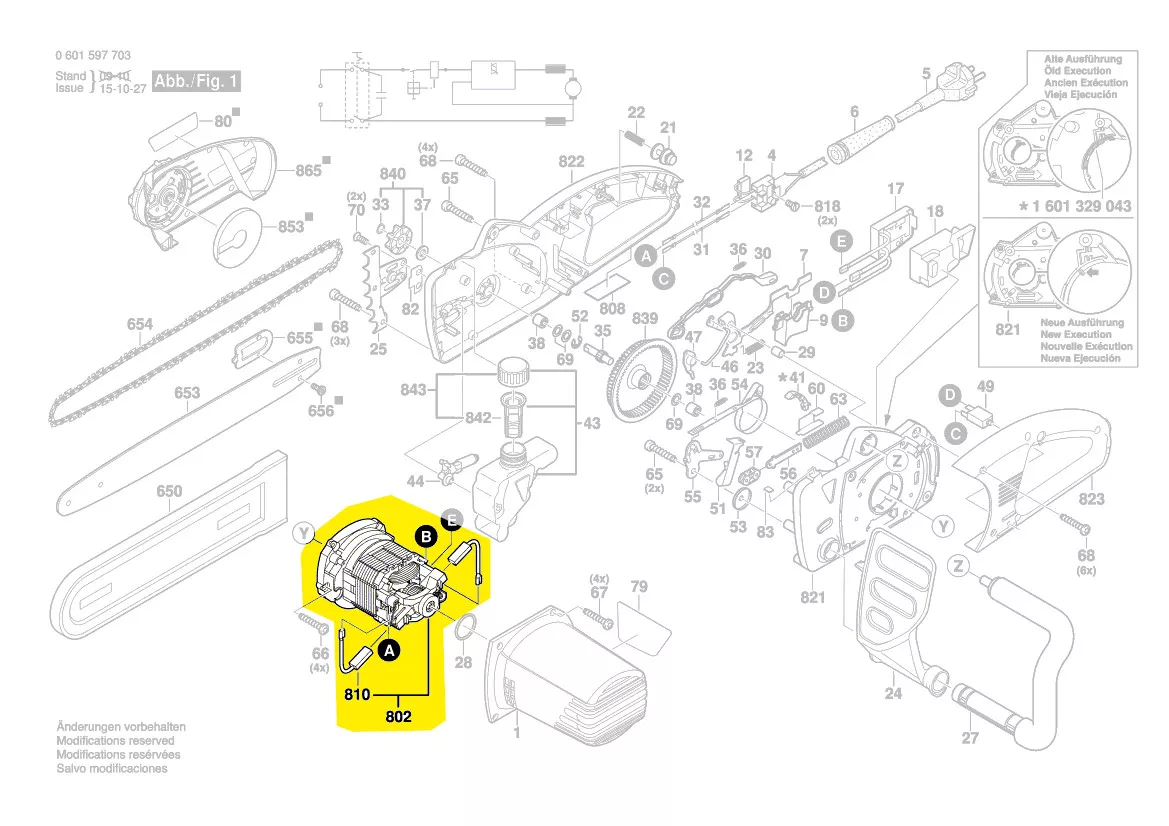 Moteur réf. 1 607 000 A38 BOSCH